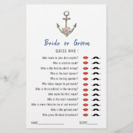 Gissa vem som spelar Nautical Anchor Möhippa