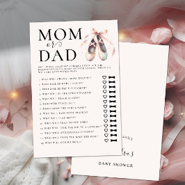Gissa vem som spelar Rosan Ballerina Shoes på baby Flygblad