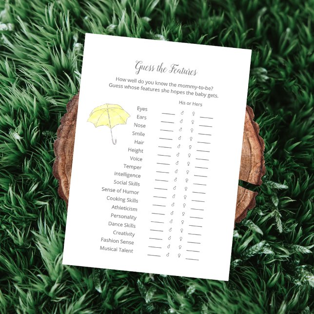 Gissa vilka funktioner som spelkortet Baby Sprinkl (Skapare uppladdad)