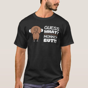 Gissa vilken apa-knapp som är en apa t shirt
