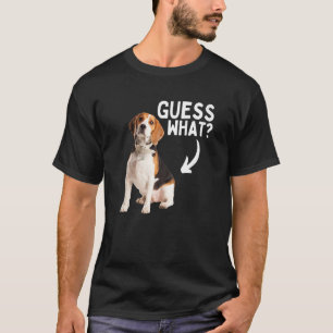 Gissa vilken Beagle Butt Hunting Hundägare Rädding T Shirt