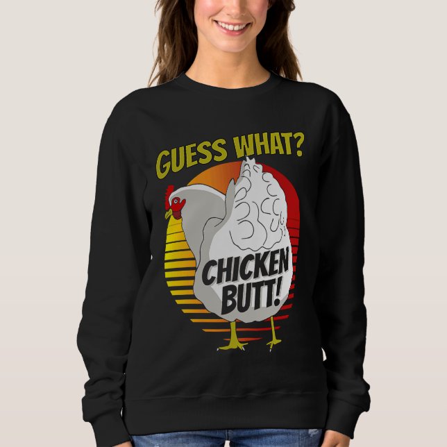 Gissa vilken Chic kycklingen får.. T Shirt (Framsida)