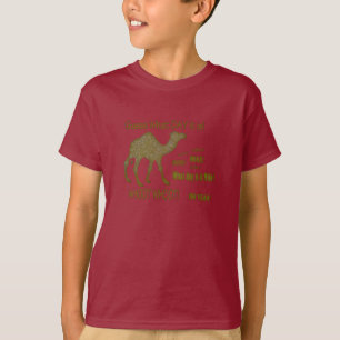 Gissa vilken dag det är? Hump Day Camel! Barn T Shirt