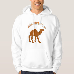 Gissa vilken dag det är? Hump Day Camel - Shirt Sweatshirt Med Luva