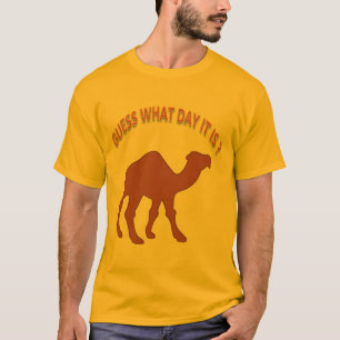 Gissa vilken dag det är? Hump Day Camel - Shirt Tee Shirt