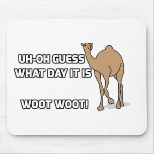 Gissa vilken dag det är - Hump Day Musmatta