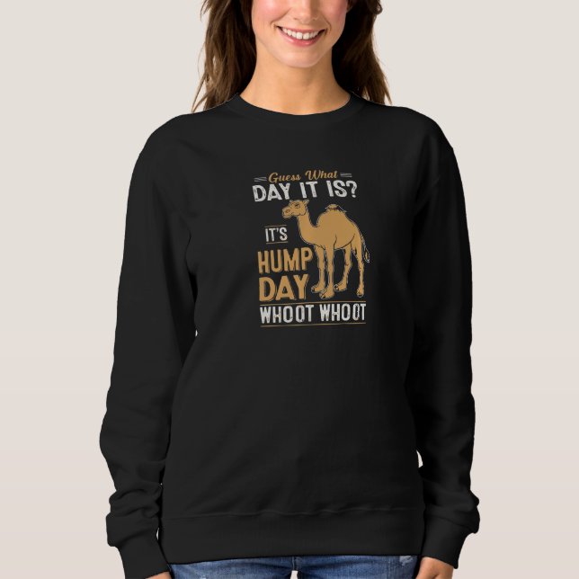 Gissa vilken dag det är på Camel Hump Day T Shirt (Framsida)