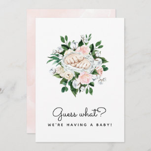 Gissa vilken Gravid Ultrasound Girl-Blommigten ska Meddelande