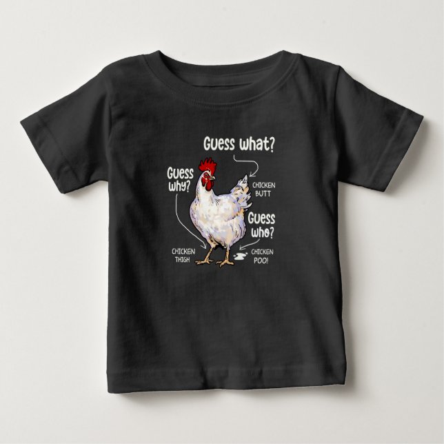Gissa vilken knut från kyckling, ynklig Chicken Äl T Shirt (Framsida)