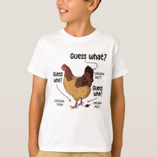 Gissa vilken knut från kyckling, ynklig Chicken Äl T Shirt