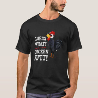 Gissa vilken kycklingknapp som utgör kycklingdesig t shirt