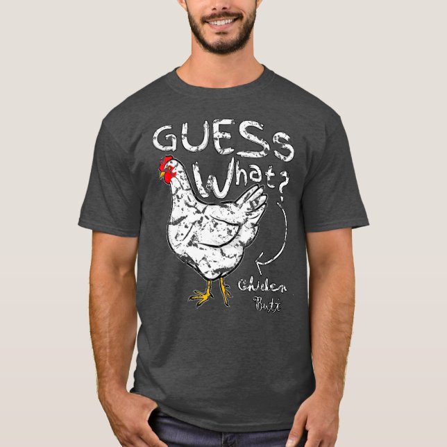 Gissa vilken kycklingVintage T Shirt (Framsida)