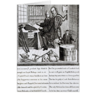 Gissning på mitt menande, 1709 hälsningskort