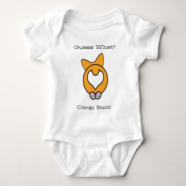 Gissning vad? Corgiända! Tee (Framsida)