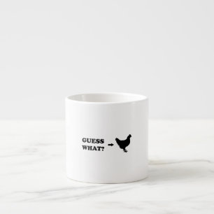 Gissning vad, feg ända espressomugg