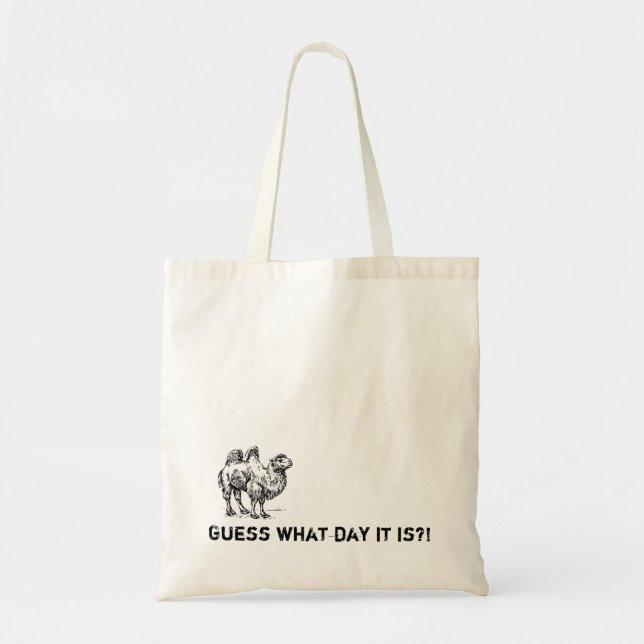 Gissning vilken dag det är?! Kamlet ha sex med Tygkasse (Framsidan)