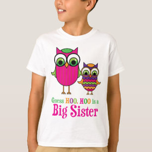Gissningen Hoo Hoo är ugglor för en storasyster Tee