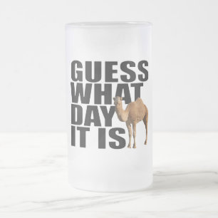 Gissningen vilken dag det är, ha sex med dagkamle frostat ölglas