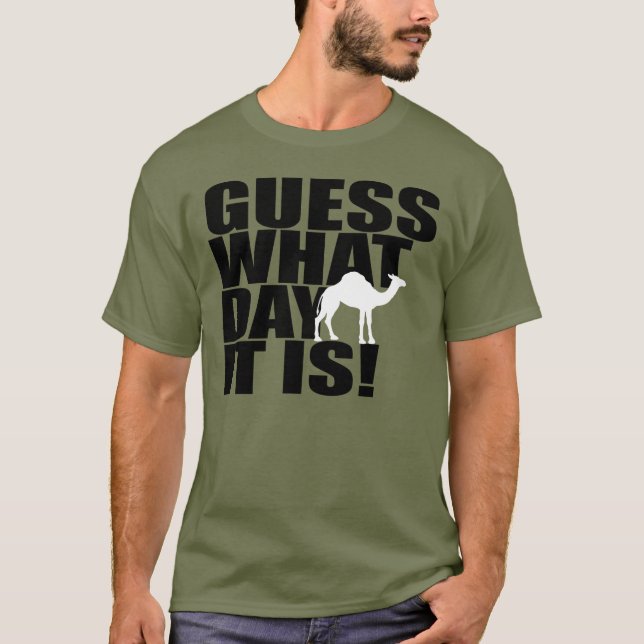 Gissningen vilken dag det är, ha sex med t-shirt (Framsida)