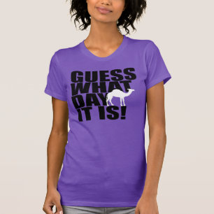 Gissningen vilken dag det är, ha sex med tee shirt