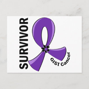 GIST Cancer Survivor 12 Vykort