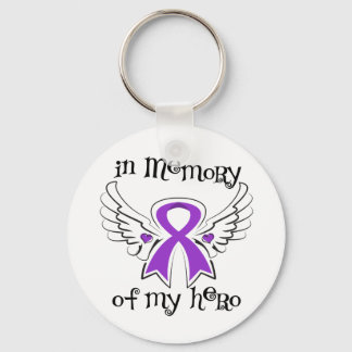 GIST Cancer till minne av min Hero Nyckelring