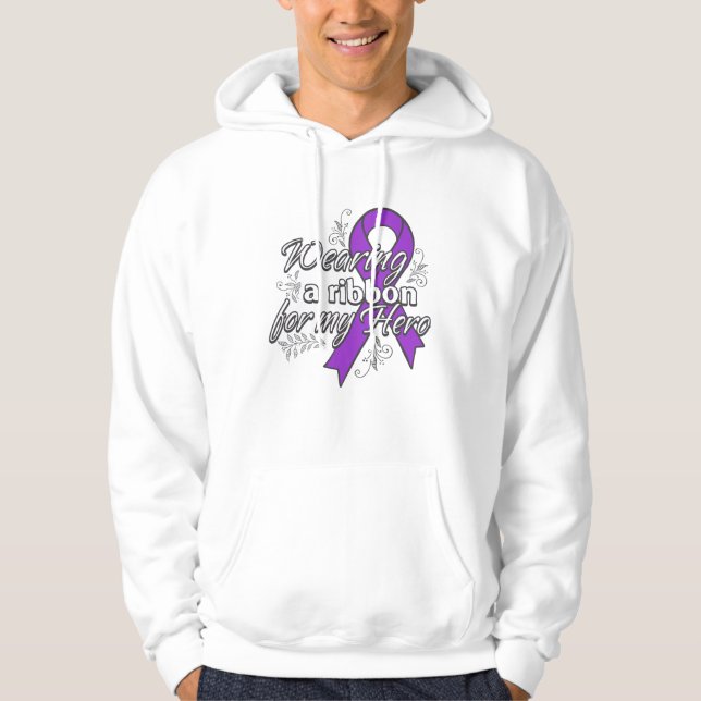 GISTcancer som ha på sig ett band för min hjälte Hoodie (Framsida)