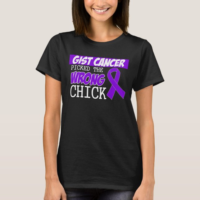 GISTcancer valde den fla chicken T-shirt (Framsida)