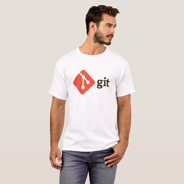Git autentisk bära tee (Hel framsida)
