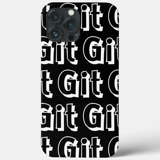 Git Case-Mate iPhone-fodral (Baksida)