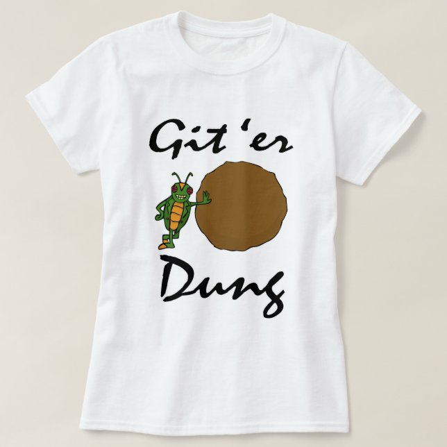 Git 'Er Dynga! Tröja (Design framsida)