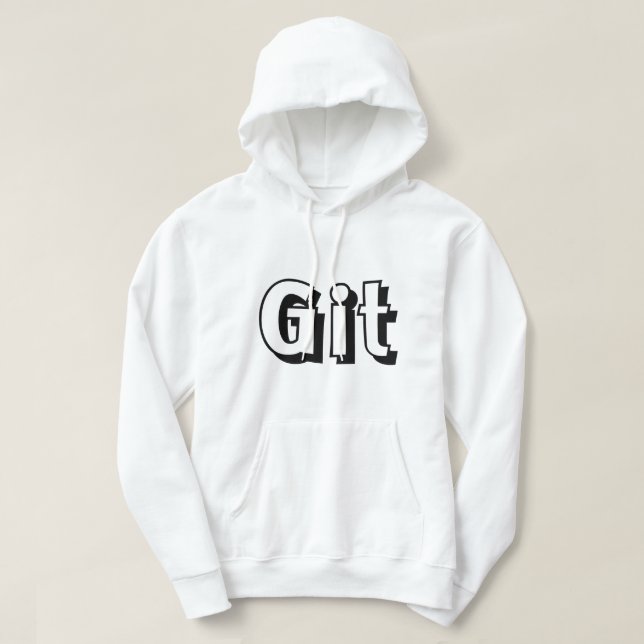 Git Hoodie (Design framsida)