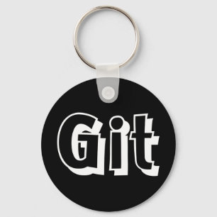 Git Keychain Nyckelring