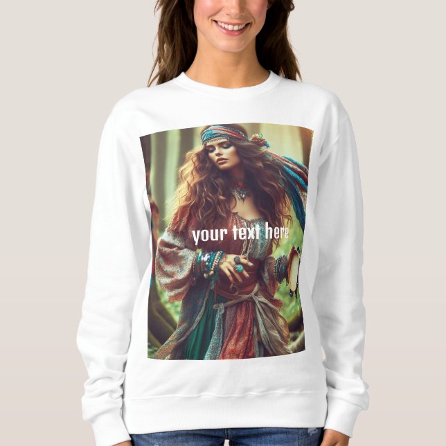 gitana anpassningsbar T-Shirt (Framsida)
