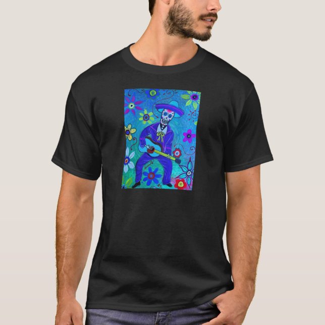 GITARERO MUSIKERO TEE SHIRT (Framsida)