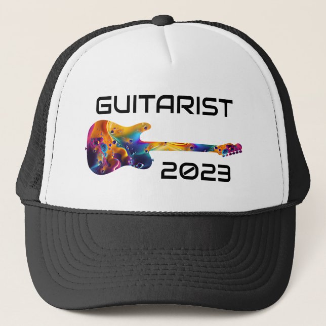 GITARIST 2023 FÄRGRIKT GITARBAND PRESENT KEPS (Framsida)
