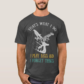 Gitarister med låga sockeluppspelningsassistenter t shirt