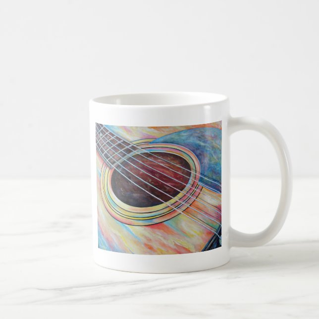 Gitarr 2 kaffemugg (Höger)