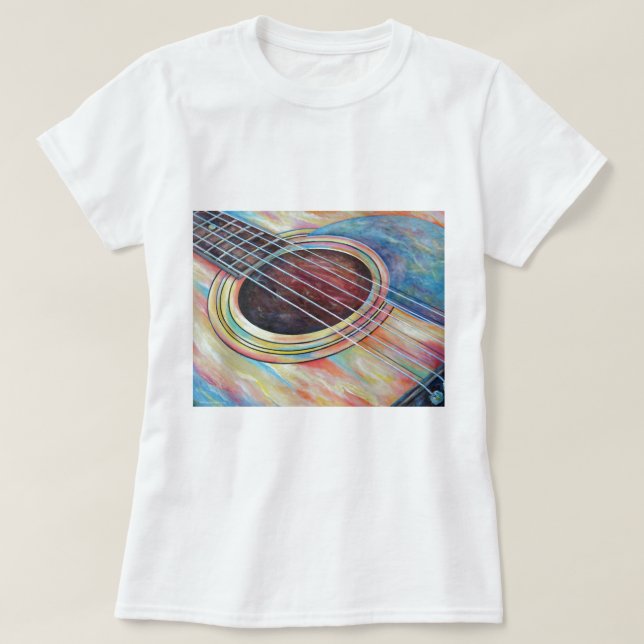 Gitarr 2 tee (Design framsida)