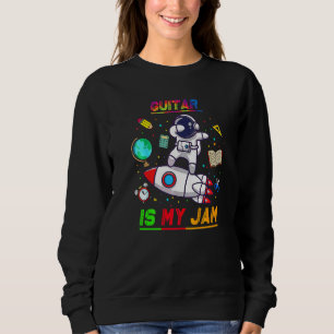 Gitarr Är Min Jam Astronaut Tillbaka Till Skolan U T Shirt