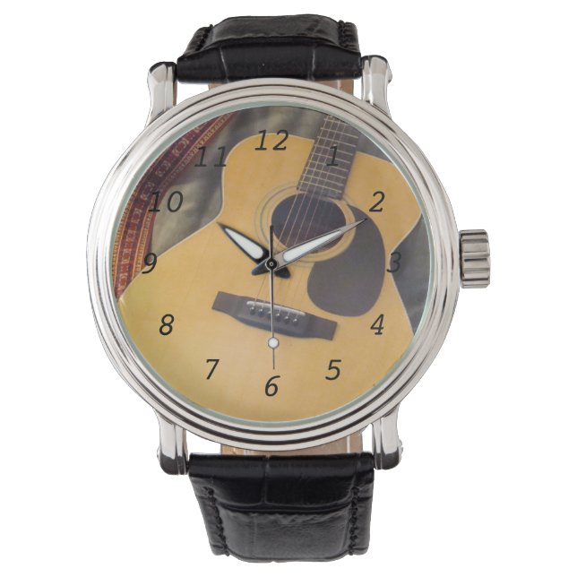 gitarr armbandsur (Framsida)