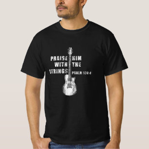 gitarr, guitarist, sten, musik, lustig, spelare t shirt
