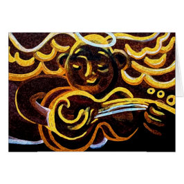 gitarr hälsningskort