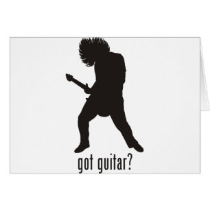 Gitarr Hälsningskort