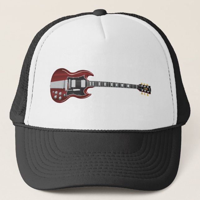 Gitarr Hatt Keps (Framsida)