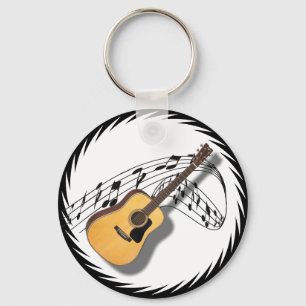 GITARR - KEYCHAIN NYCKELRING