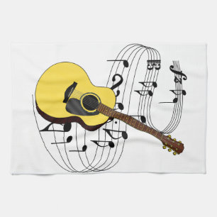 Gitarr Kökshandduk