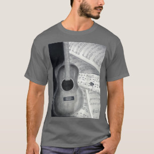Gitarr & notbladTshirt Tröja