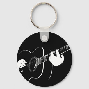 gitarr nyckelring
