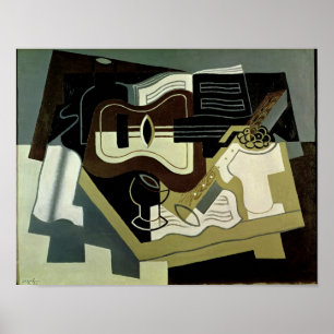 Gitarr och Klarinett, 1920 Poster